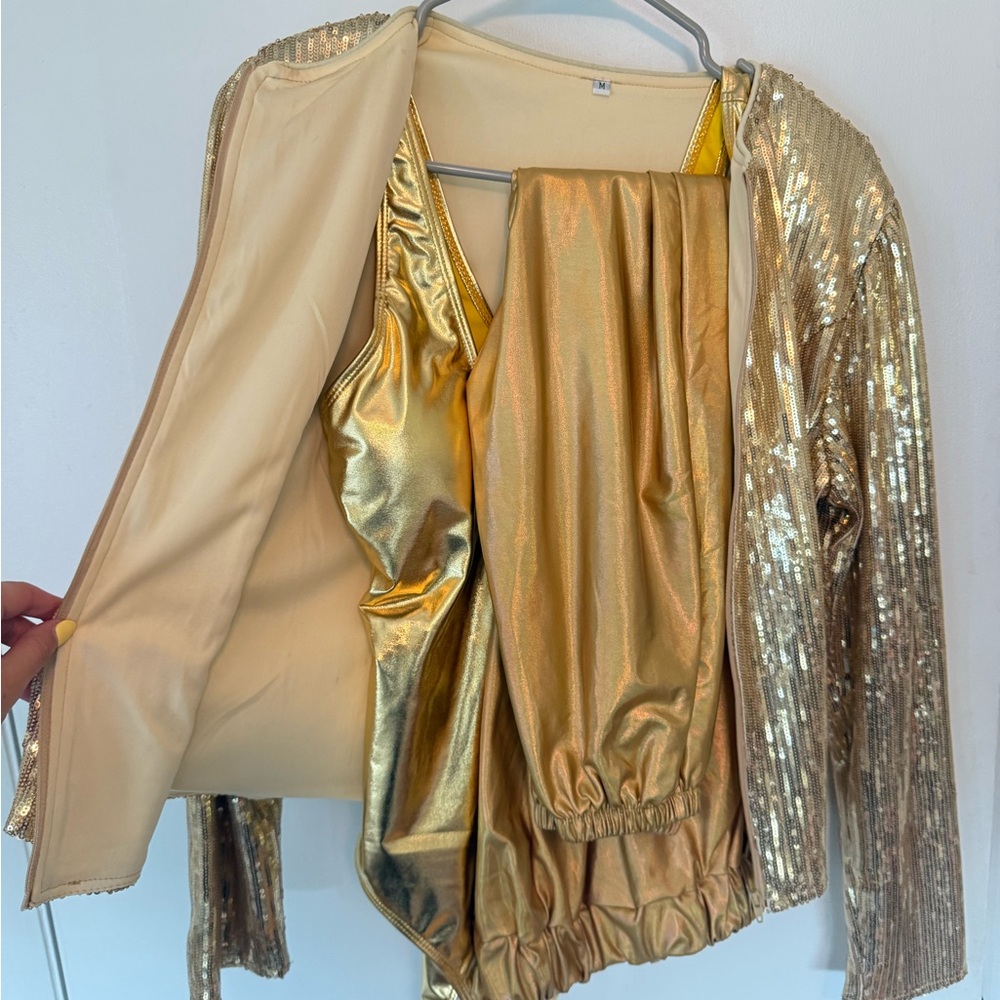 Gold Sequin Jacket